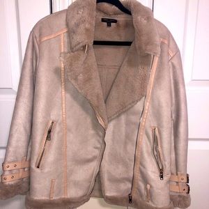 Blush Aviator Jacket